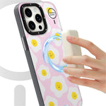 YOUNGKIT Mousse Series For iPhone 13 Pro Max Case IMD PC+TPU Magnetic Phone Cover