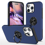 Til iPhone 16 Pro Cover Støttefod PC+TPU Telefoncover Magnetisk Bilmontering