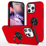 Til iPhone 16 Pro Cover Støttefod PC+TPU Telefoncover Magnetisk Bilmontering