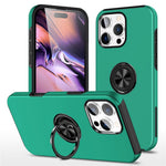 Til iPhone 16 Pro Cover Støttefod PC+TPU Telefoncover Magnetisk Bilmontering
