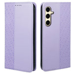 For Samsung Galaxy F55 5G / C55 5G / M55 5G Wallet Case Four-Leaf Clover Pattern Leather Phone Cover