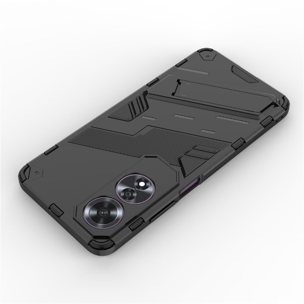 For Oppo A60 4G Case Built-In Kickstand PC+TPU Shockproof Phone Cover