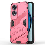 For Oppo A60 4G Case Built-In Kickstand PC+TPU Shockproof Phone Cover