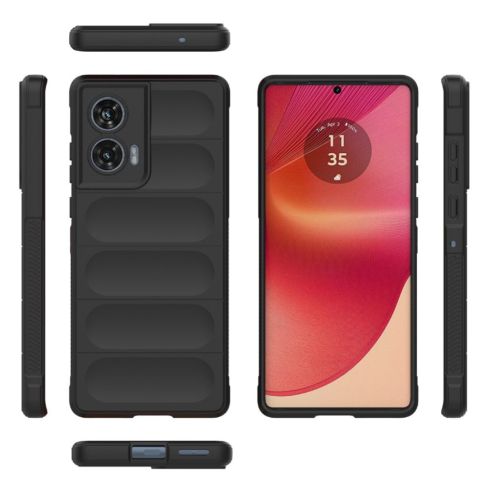 Til Motorola Edge 50 Fusion 5G etui Faldsikker blødt TPU mobiltelefoncover