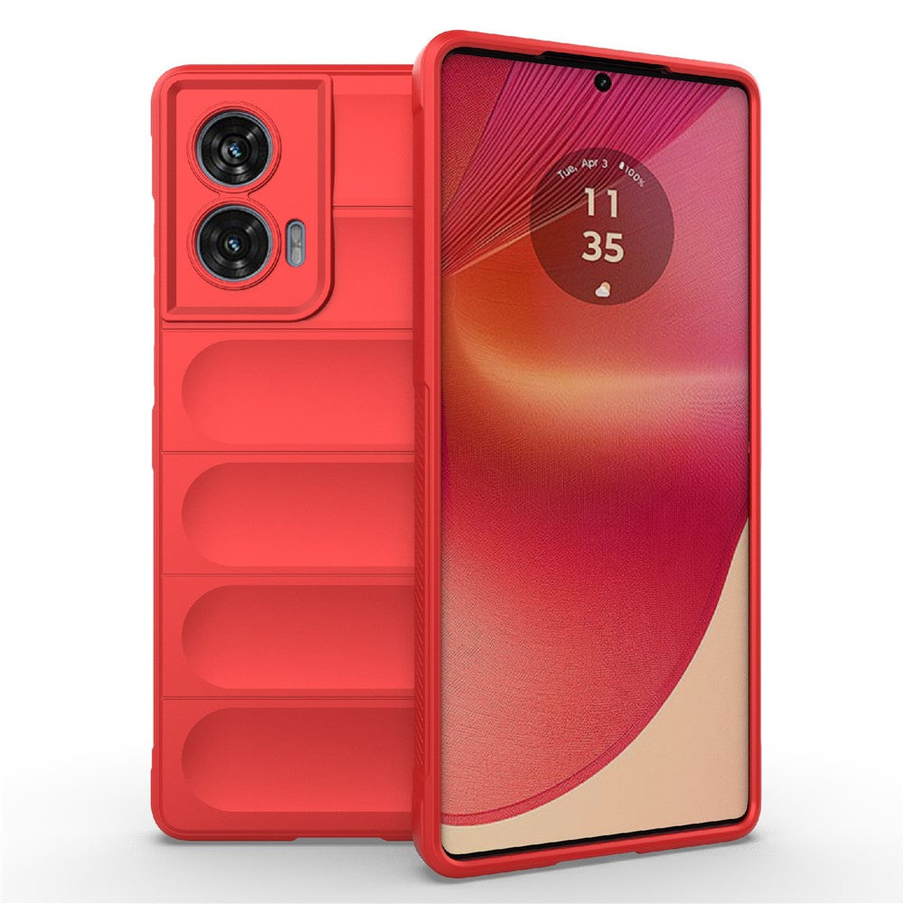 Til Motorola Edge 50 Fusion 5G etui Faldsikker blødt TPU mobiltelefoncover