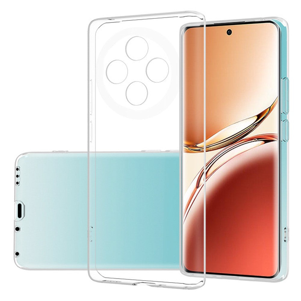 Oppo F27 Pro+ 5G-skal Ultratunt transparent mjukt TPU-mobilskal