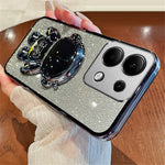 For Xiaomi Redmi Note 13 Pro 4G / Poco M6 Pro 4G Case Astronaut Hidden Kickstand PC+TPU Phone Cover