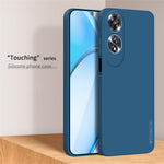 PINWUYO JK Touching Series For Oppo A60 4G Case TPU Phone Cover Fiber Flocking Lining