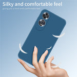 PINWUYO JK Touching Series For Oppo A60 4G Case TPU Phone Cover Fiber Flocking Lining