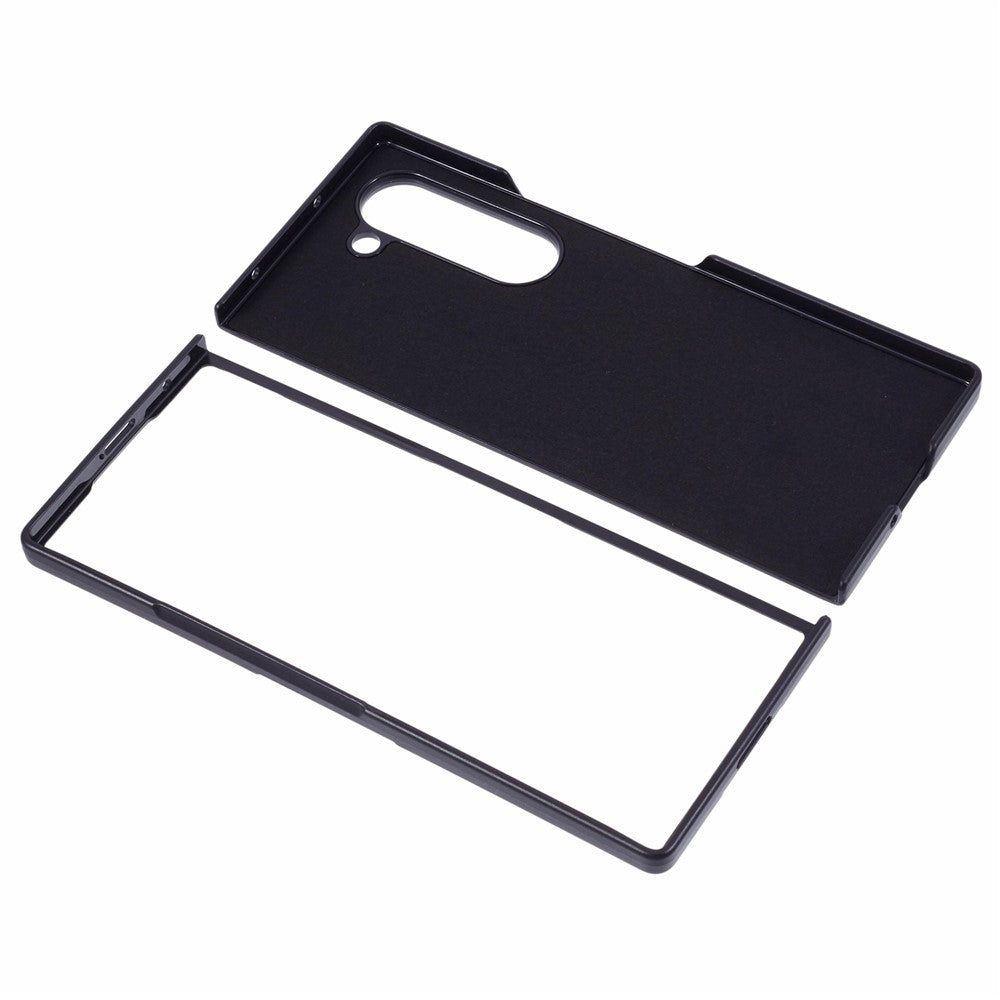 X-LEVEL For Samsung Galaxy Z Fold6 5G Magnetic Kickstand Phone Case PU Leather+PC Phone Cover