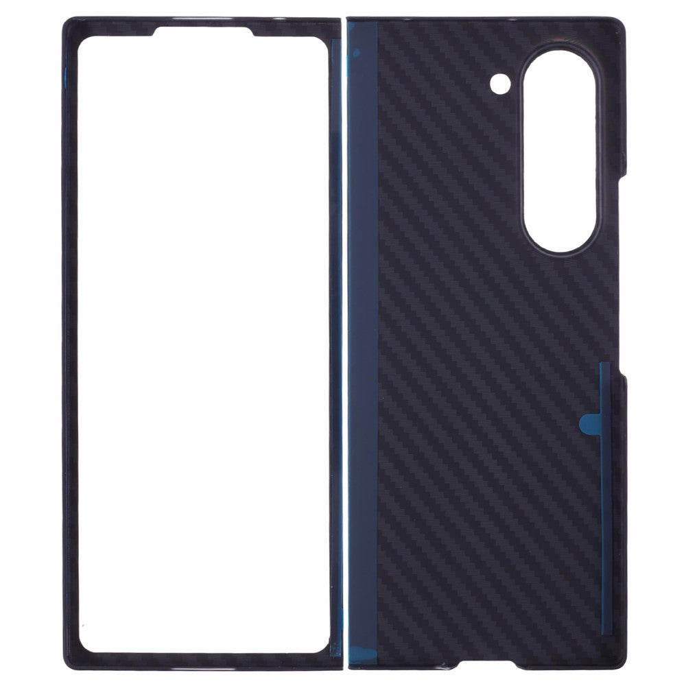 X-LEVEL Til Samsung Galaxy Z Fold6 5G Telefoncover PC Mobiltelefoncover Kulfibertekstur Telefoncover