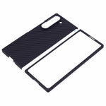 X-LEVEL Til Samsung Galaxy Z Fold6 5G Telefoncover PC Mobiltelefoncover Kulfibertekstur Telefoncover