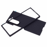 X-LEVEL Til Samsung Galaxy Z Fold6 5G Telefoncover PC Mobiltelefoncover Kulfibertekstur Telefoncover