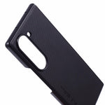 X-LEVEL For Samsung Galaxy Z Fold6 5G Carbon Fiber PU Leather Coated PC Cell Phone Case