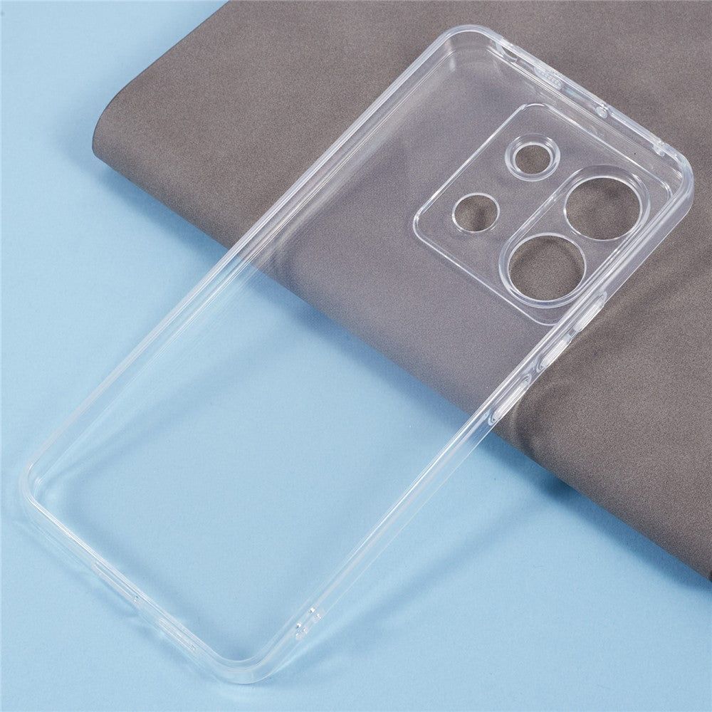 X-LEVEL För Xiaomi Redmi Note 13 Pro 5G / Poco X6 5G Genomskinligt Skal Stötdämpande TPU mobilskal