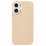 Til iPhone 16 Plus TPU-cover Blødt fiberfor Anti-ridse telefoncover
