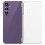 For Samsung Galaxy S23 FE Case Transparent Hard PC Frameless Phone Cover
