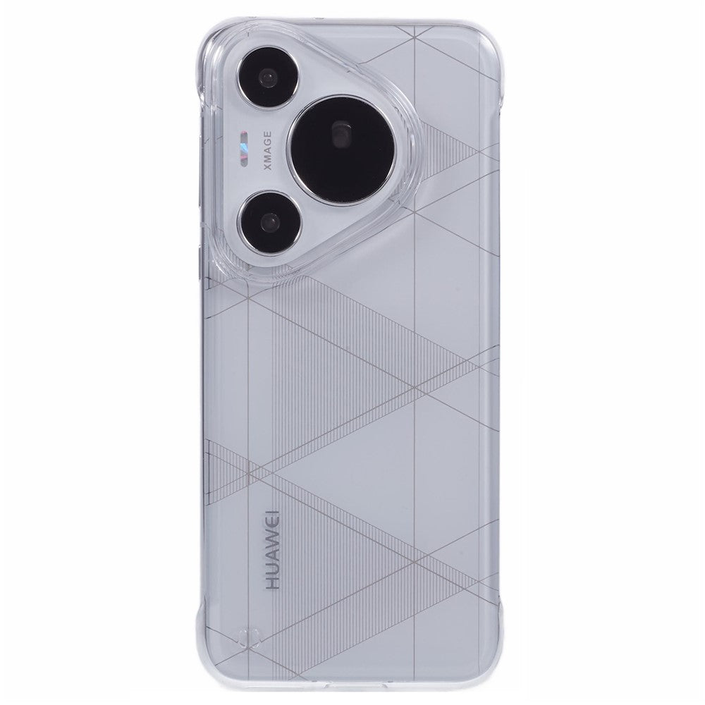 For Huawei Pura 70 Case Transparent Hard PC Frameless Phone Cover