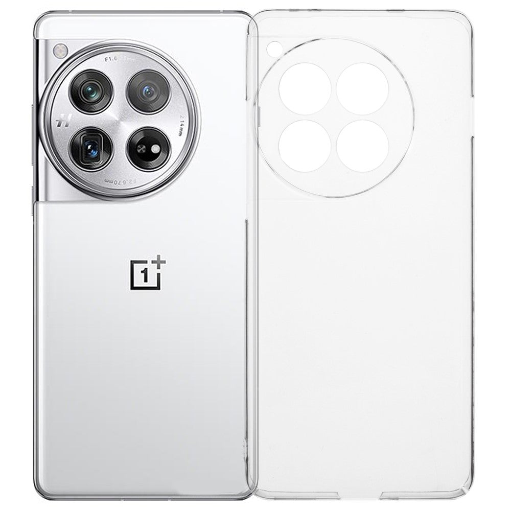 For OnePlus 12 5G Case Transparent Anti-Scratch Hard PC Phone Cover