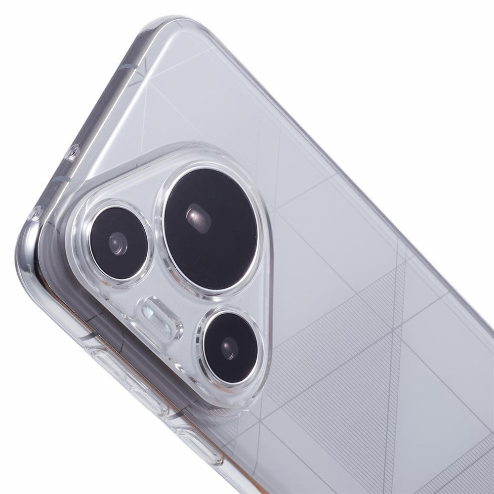 For Huawei Pura 70 Clear Case Anti-scratch Hard PC Phone Cover