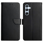 HT02 Til Samsung Galaxy S24 FE Etui Pung Ægte Koskind Telefoncover Nappa Tekstur
