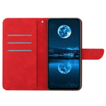 HT05 For Samsung Galaxy S24 FE Case Leather Magnetic Clasp Wallet Flip Phone Cover
