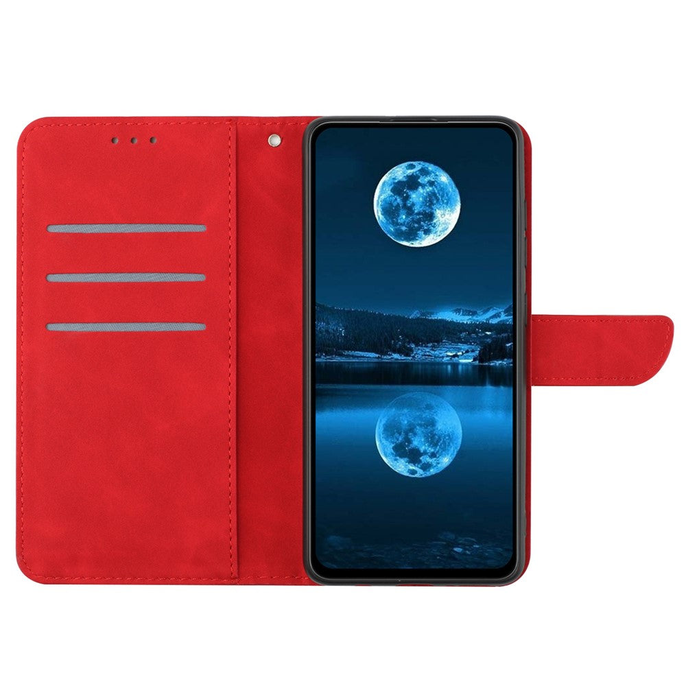 HT05 For Samsung Galaxy S24 FE Case Leather Magnetic Clasp Wallet Flip Phone Cover