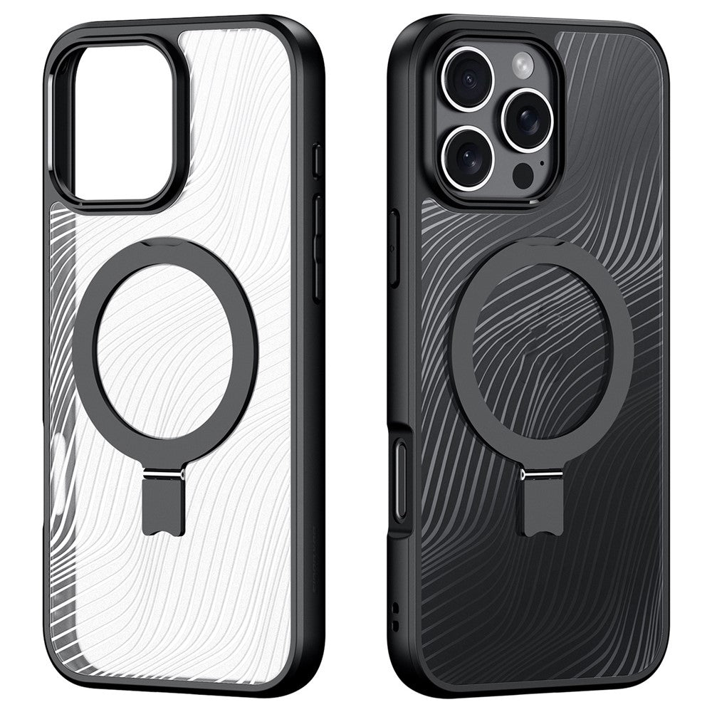 DUX DUCIS Aimo Series for iPhone 16 Pro Max Case Magnetic Kickstand TPU+PC Phone Cover (REACH Certification)