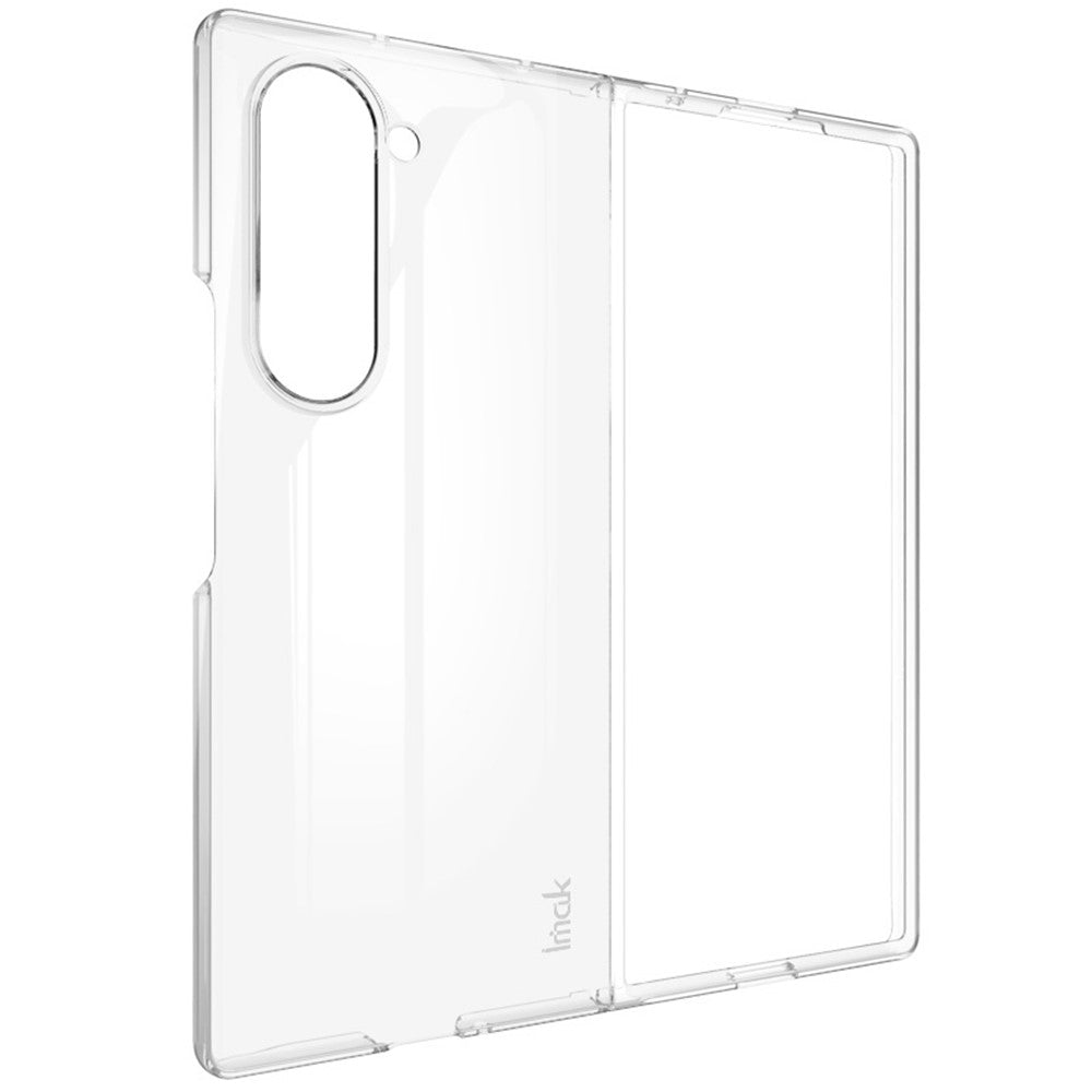 IMAK Crystal Case II Pro for Samsung Galaxy Z Fold6 5G Case PC Clear Phone Cover Two-Piece Design
