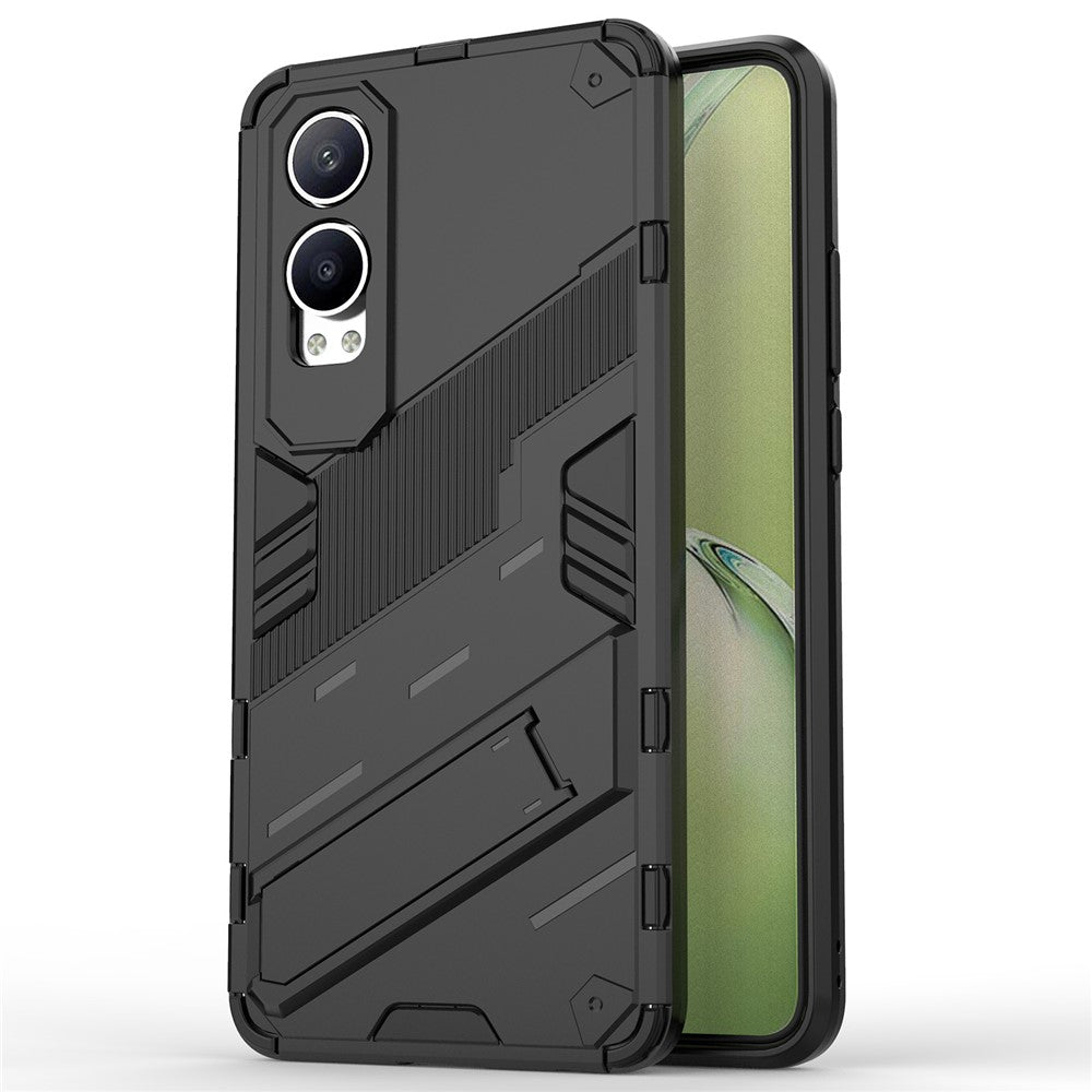 For OnePlus Nord CE4 Lite 5G / Oppo K12x 5G (China) Case Kickstand Hybrid Hard PC Soft TPU Phone Cover