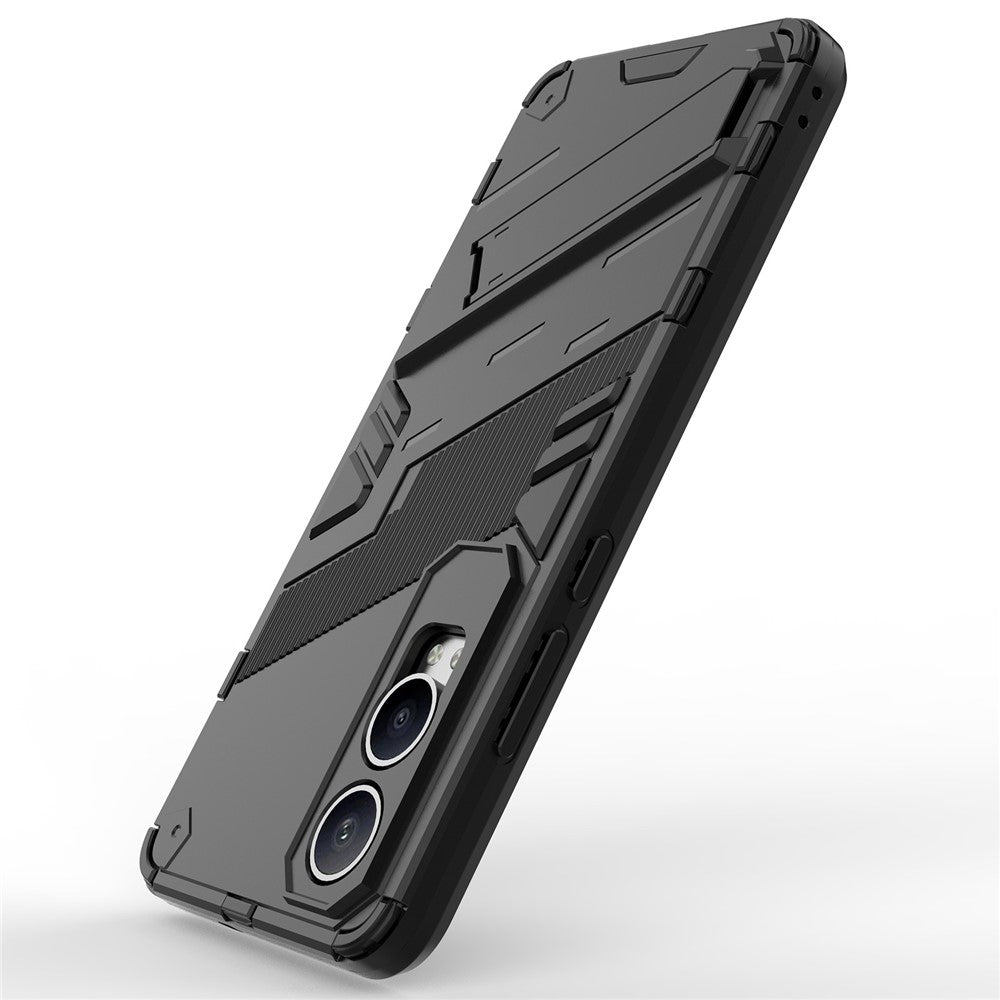 For OnePlus Nord CE4 Lite 5G / Oppo K12x 5G (China) Case Kickstand Hybrid Hard PC Soft TPU Phone Cover