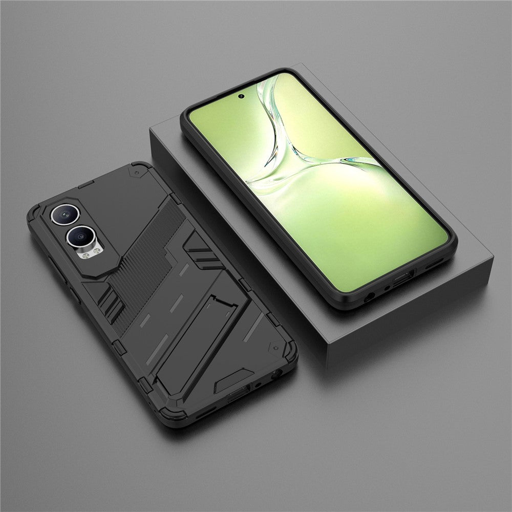 For OnePlus Nord CE4 Lite 5G / Oppo K12x 5G (China) Case Kickstand Hybrid Hard PC Soft TPU Phone Cover