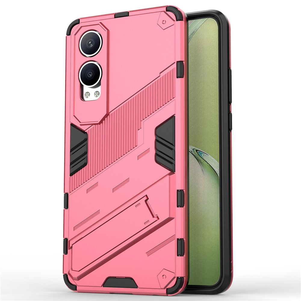 For OnePlus Nord CE4 Lite 5G / Oppo K12x 5G (China) Case Kickstand Hybrid Hard PC Soft TPU Phone Cover