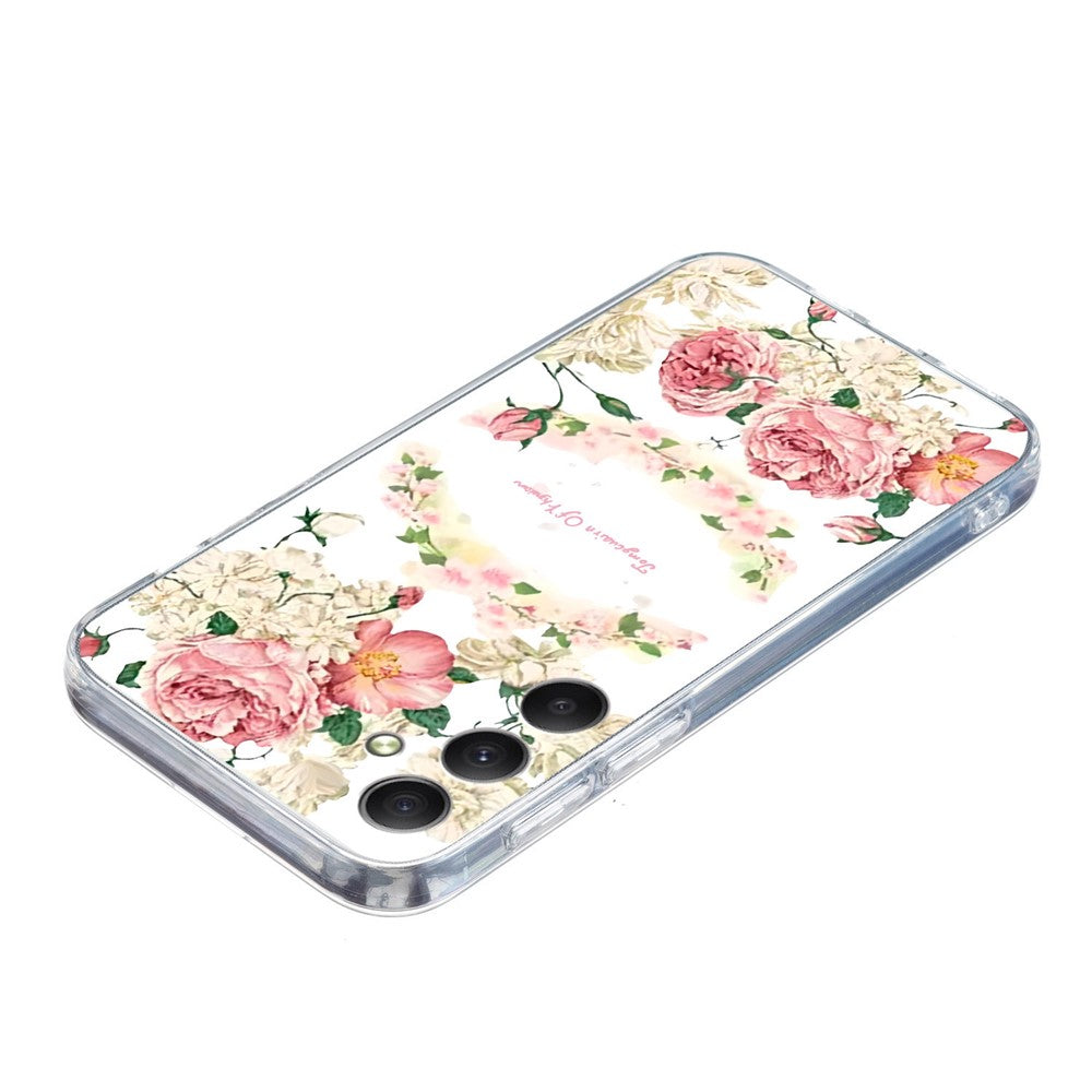 For Samsung Galaxy A34 5G Case Pattern Print Scratch-Proof TPU Phone Cover