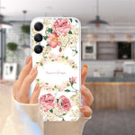 For Samsung Galaxy A34 5G Case Pattern Print Scratch-Proof TPU Phone Cover