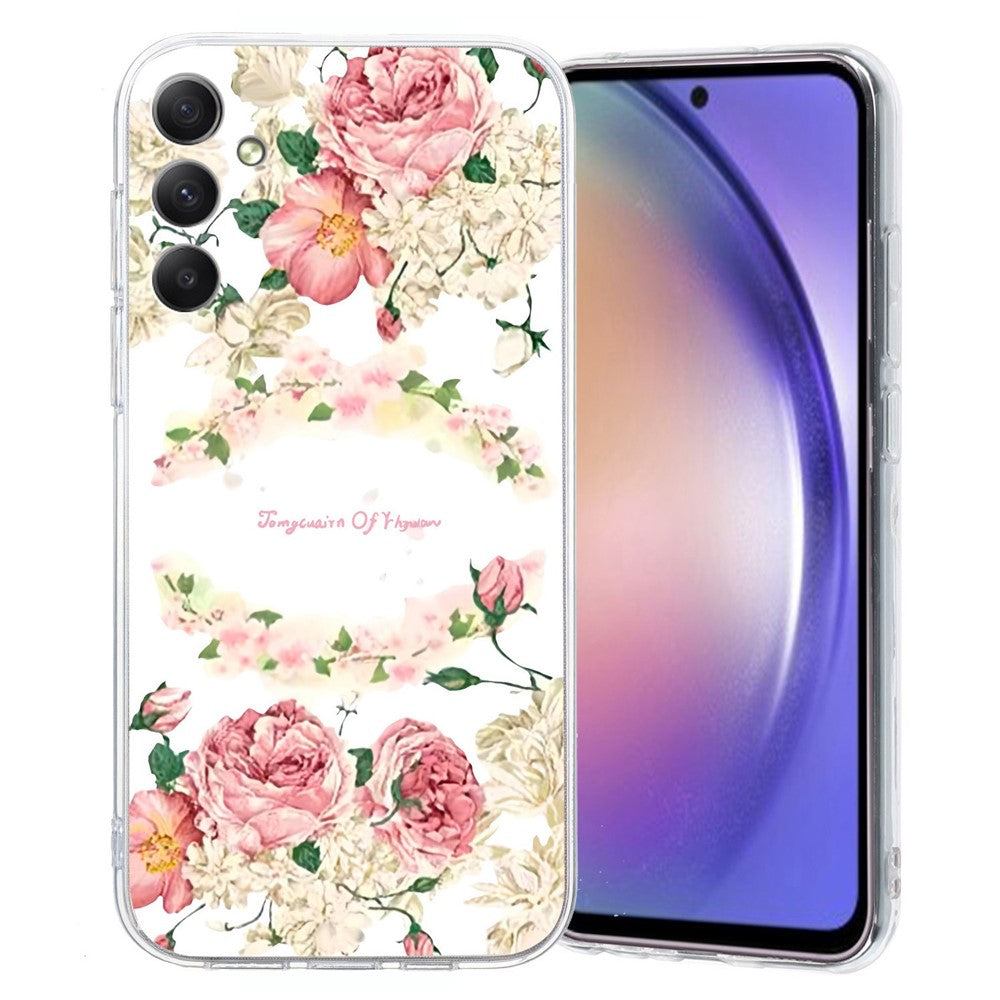 Til Samsung Galaxy A15 4G / 5G Cover Mønsterprint Bagcover TPU Telefoncover