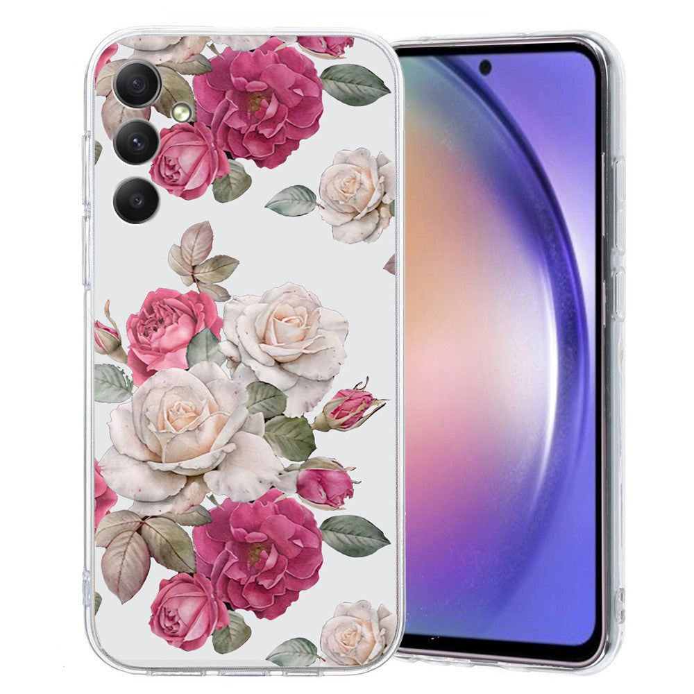 Til Samsung Galaxy A15 4G / 5G Cover Mønsterprint Bagcover TPU Telefoncover