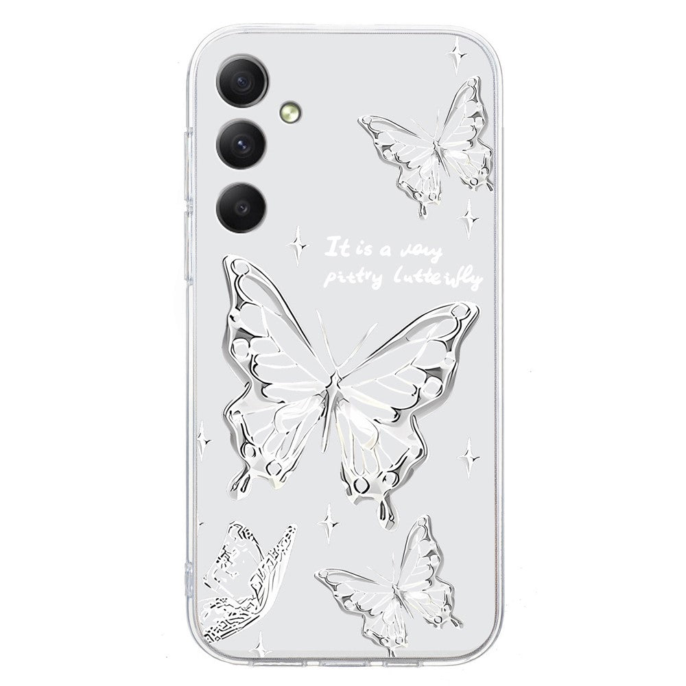 Samsung Galaxy A35 5G-skal Mönstertryck Skyddande TPU-mobilskal