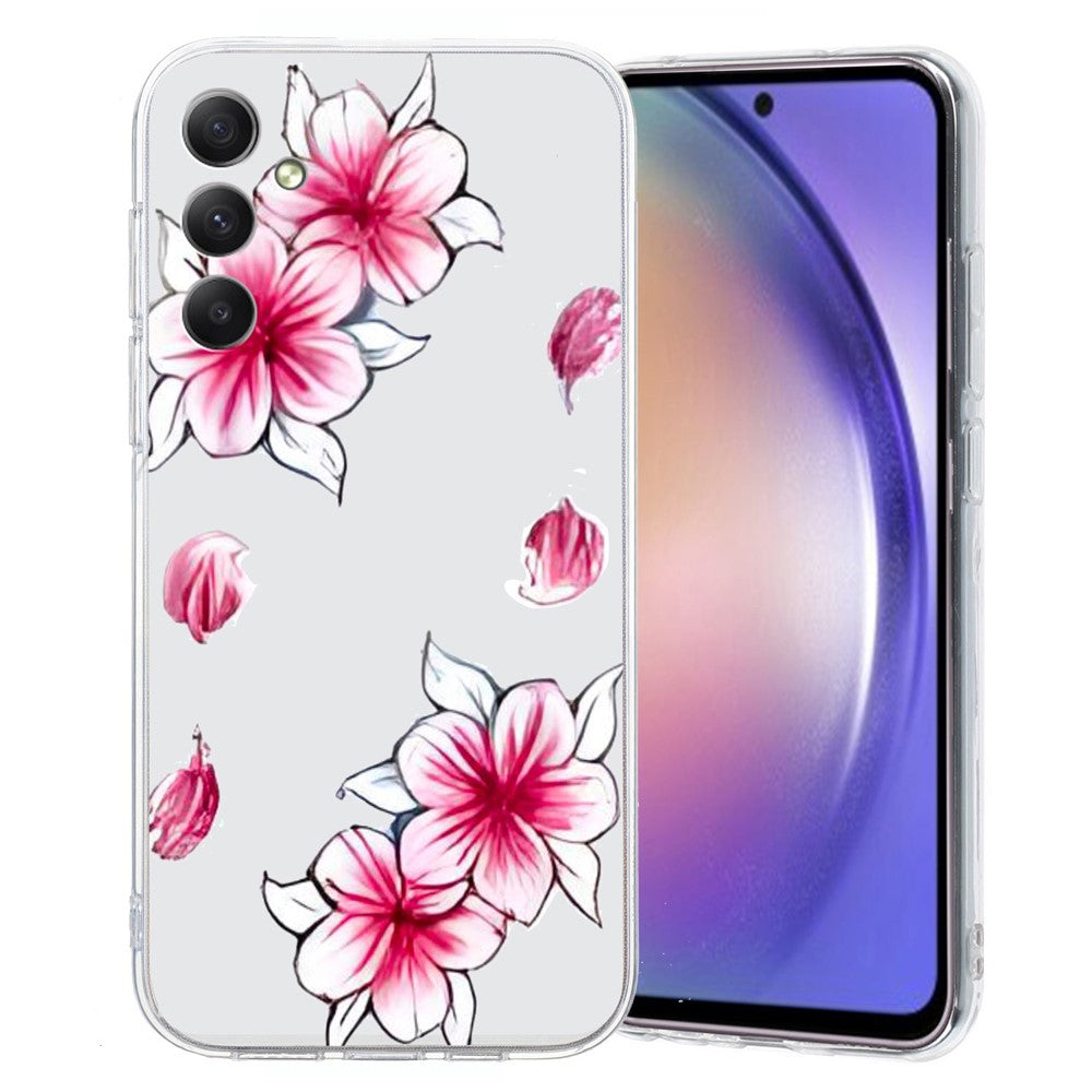 Til Samsung Galaxy A35 5G Cover Mønstertryk Beskyttende TPU Telefoncover
