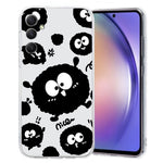 For Samsung Galaxy A55 5G Case Pattern Printing Phone TPU Cover Clear Edge