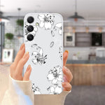 For Samsung Galaxy S24+ Case Soft TPU Slim Phone Cover Printed Pattern