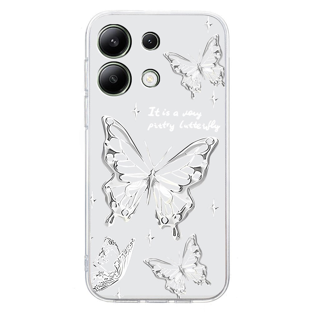 Xiaomi Redmi Note 13 4G-skal Skyddande TPU-mobilfodral Mönster Tryckt