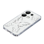 Xiaomi Redmi Note 13 4G-skal Skyddande TPU-mobilfodral Mönster Tryckt