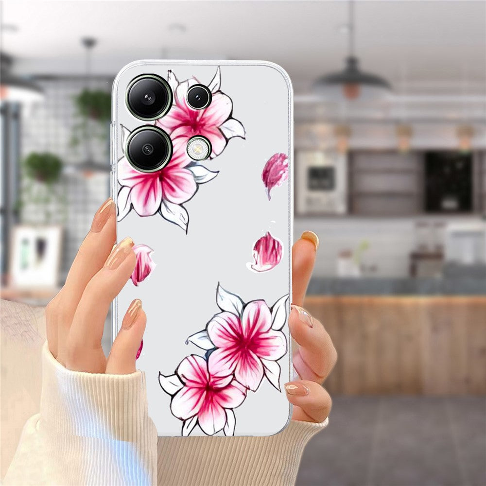For Xiaomi Redmi Note 13 Pro 4G / Poco M6 Pro 4G TPU Phone Case Pattern Printing