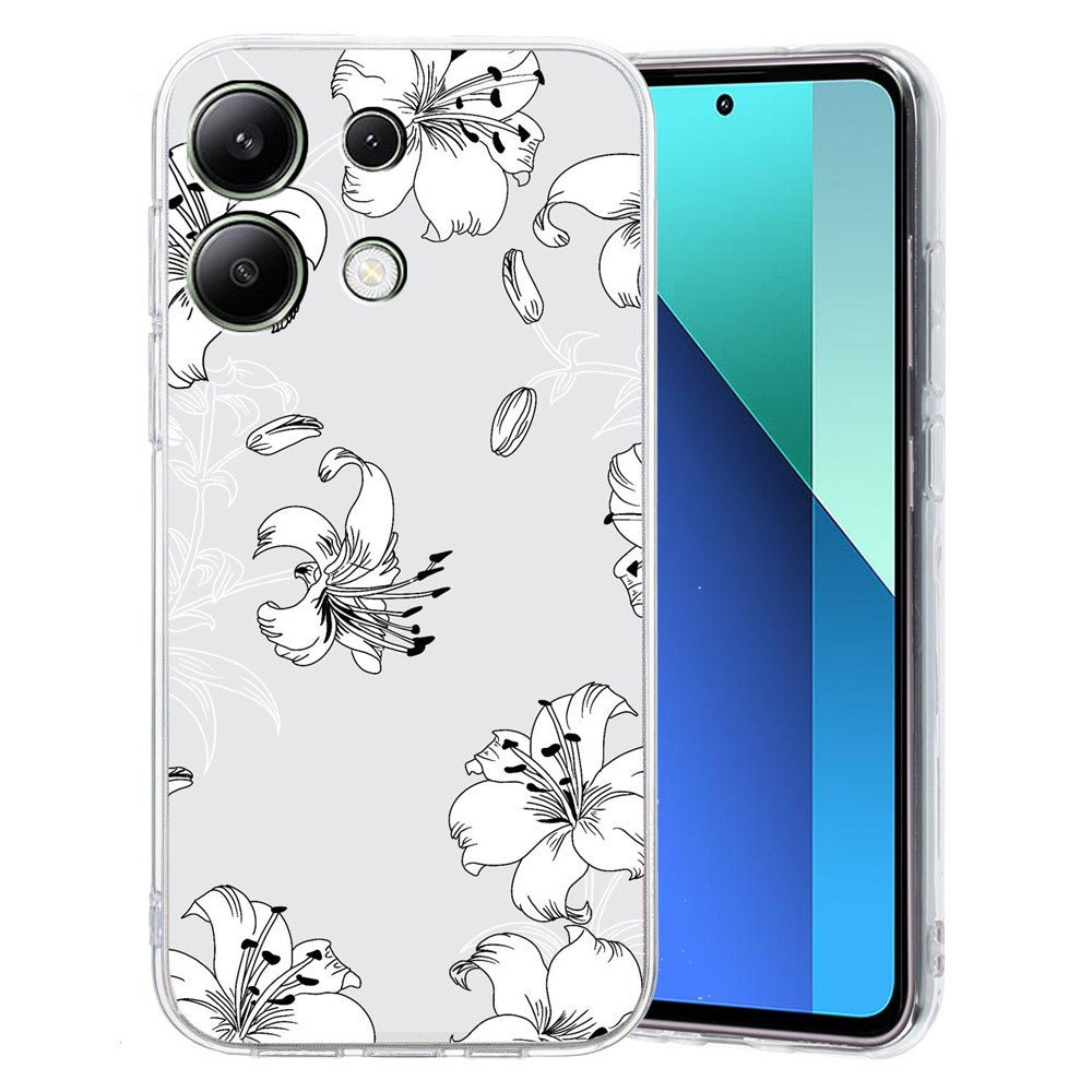 For Xiaomi Redmi Note 13 Pro 4G / Poco M6 Pro 4G TPU Phone Case Pattern Printing