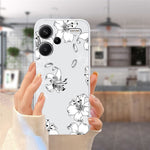 For Xiaomi Redmi Note 13 Pro+ 5G Case Soft TPU Pattern Printing Phone Cover