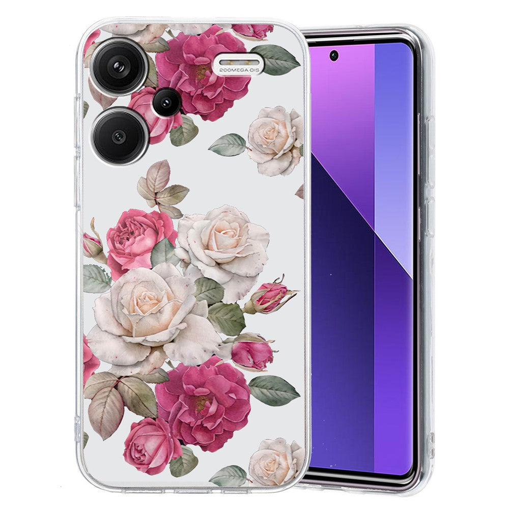 For Xiaomi Redmi Note 13 Pro+ 5G Case Soft TPU Pattern Printing Phone Cover