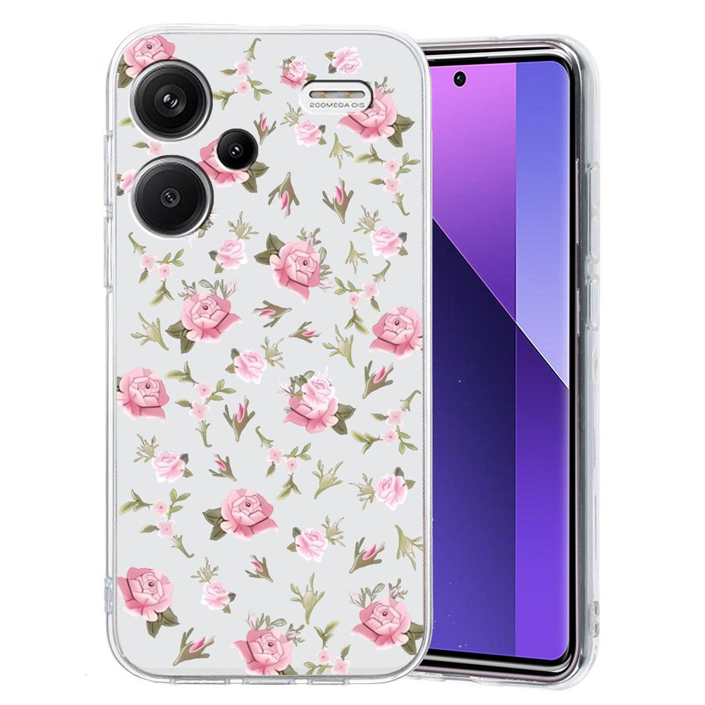For Xiaomi Redmi Note 13 Pro+ 5G Case Soft TPU Pattern Printing Phone Cover