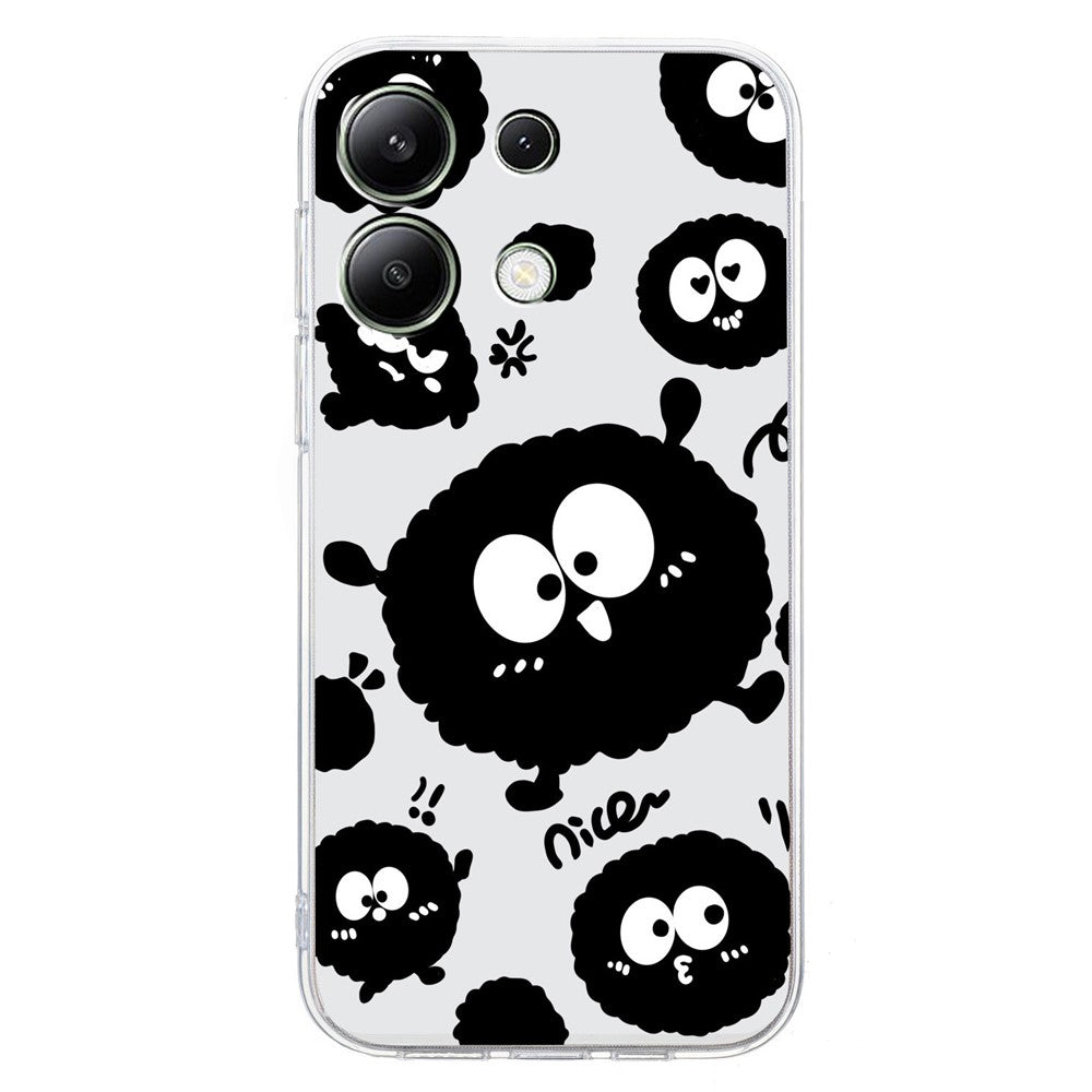 For Xiaomi Redmi Note 13 Pro 5G / Poco X6 5G TPU Case Pattern Printing Back Cover