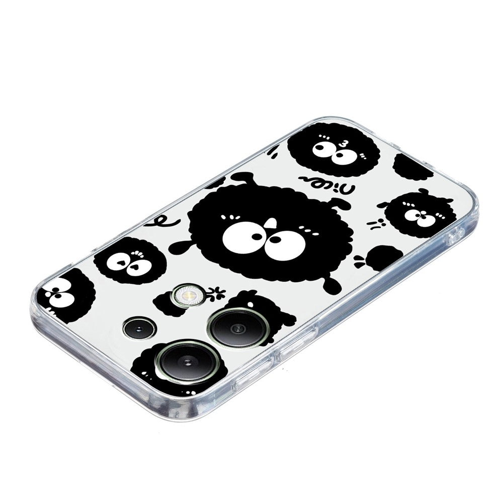For Xiaomi Redmi Note 13 Pro 5G / Poco X6 5G TPU Case Pattern Printing Back Cover